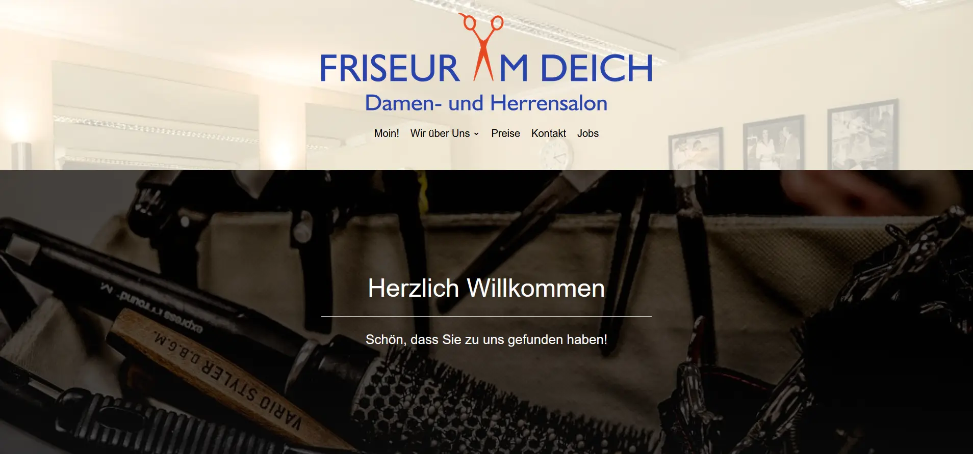 Website: Friseur am Deich