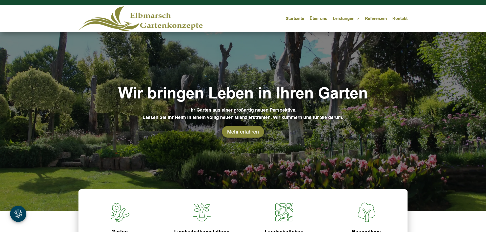 Website: Elbmarsch Gartenkonzepte